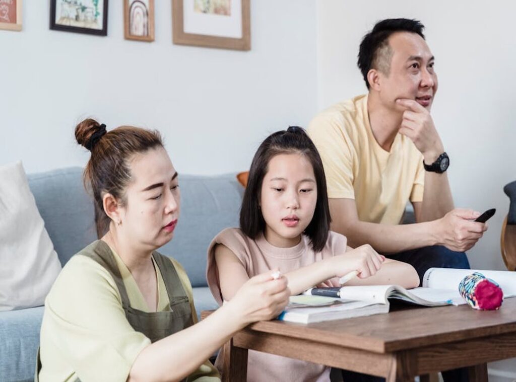 which advice should be given to parents who llblogfamily